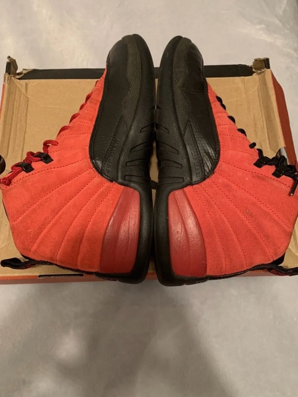 Jordan 12 Retro Reverse Flu Game 2020  Size 10.5